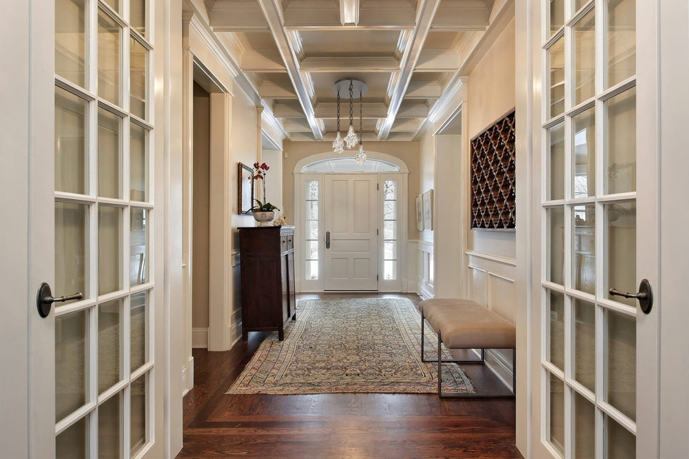 Blossom Round Pendant Chandelier by Hammerton Studio in a styled interior