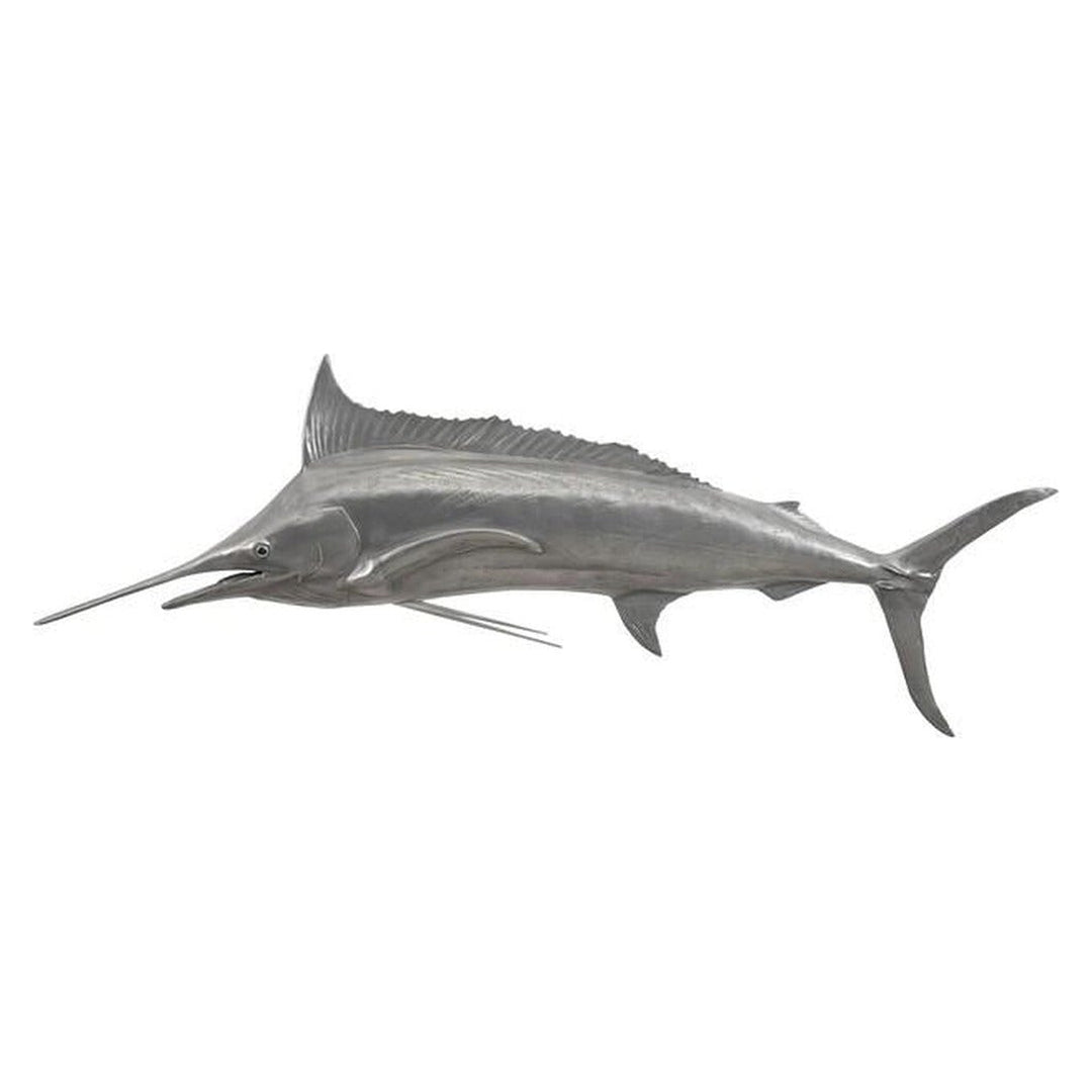 Blue Marlin Fish, Aluminum Finish Phillips Collection