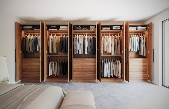 Boca Wardrobe Door Set — lifestyle wardrobe installation