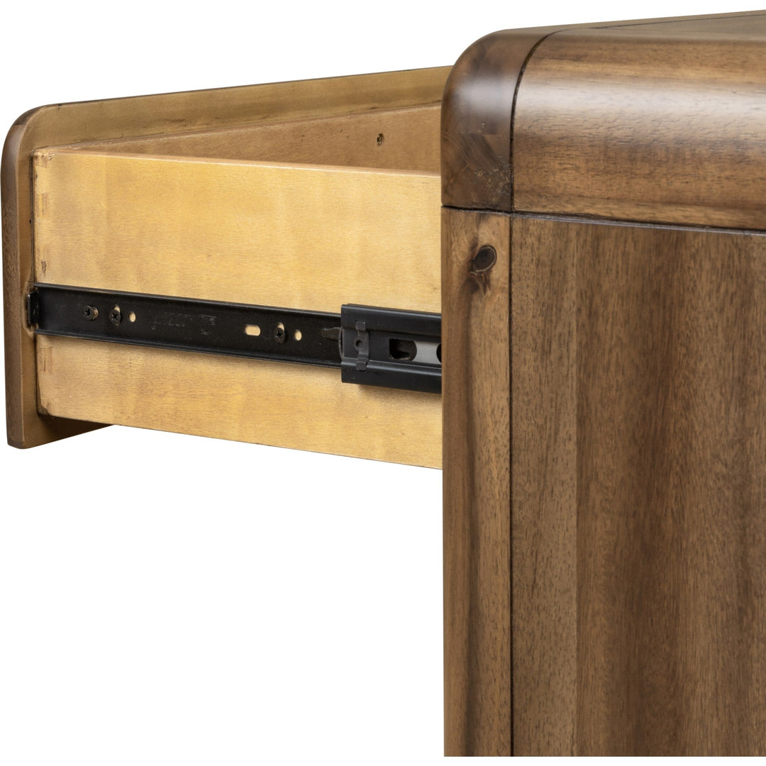Boka Three Drawer Nightstand in Impala — detail view