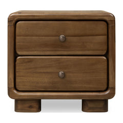 Boka Two Drawer Nightstand by Modus in Impala — on a white background