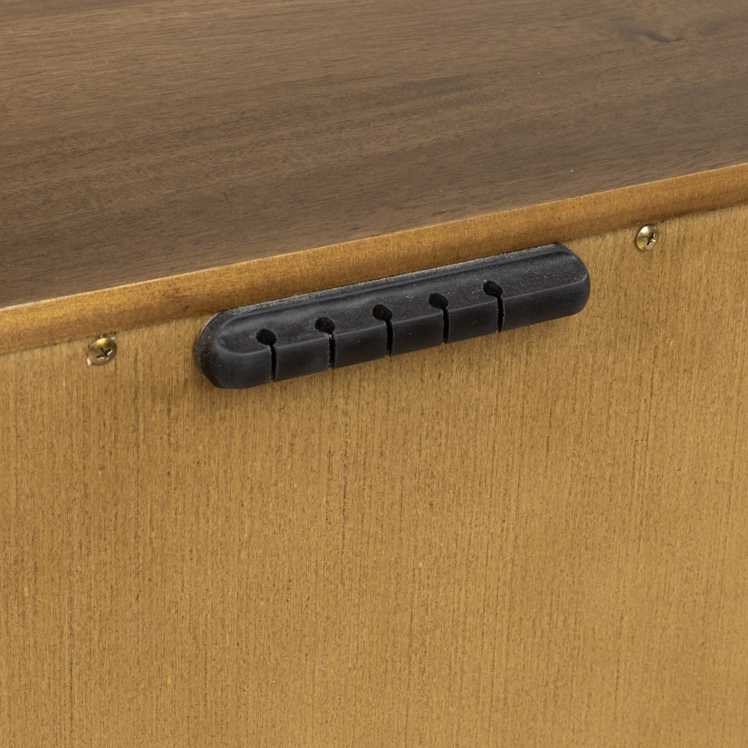 Boka Two Drawer Nightstand in Impala — detail view