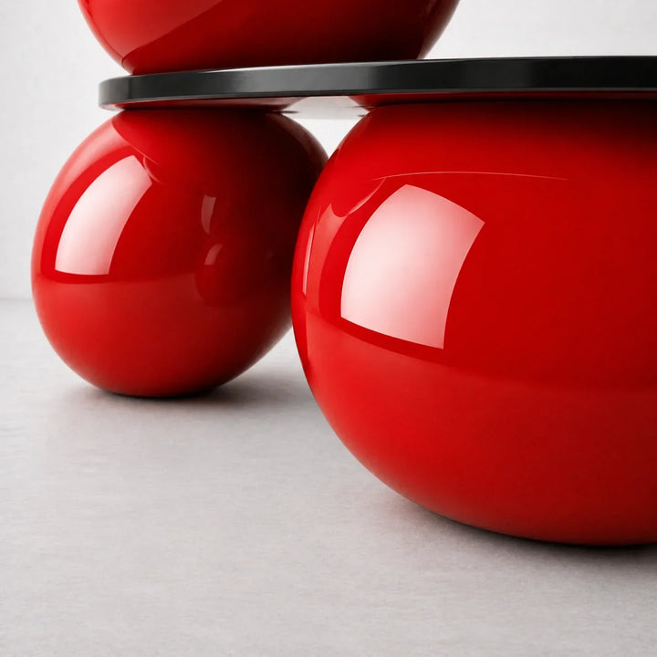 Bolla Rossa Side Table by Interior Moderna - view 5