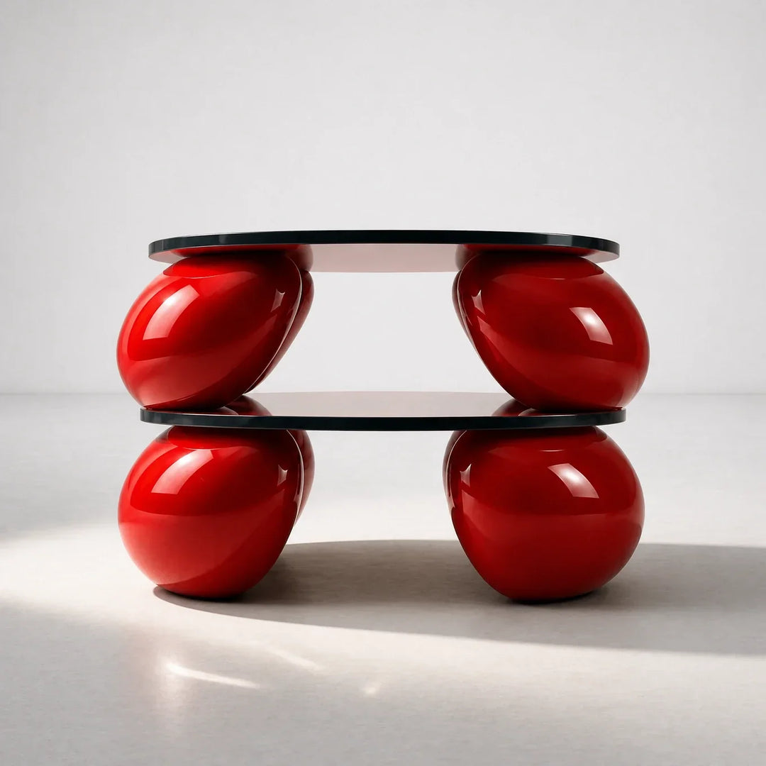 Bolla Rossa Side Table by Interior Moderna - view 7