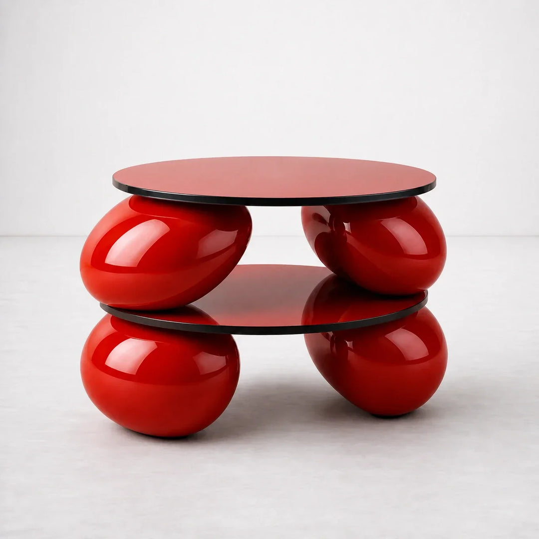 Bolla Rossa Side Table by Interior Moderna - view 4