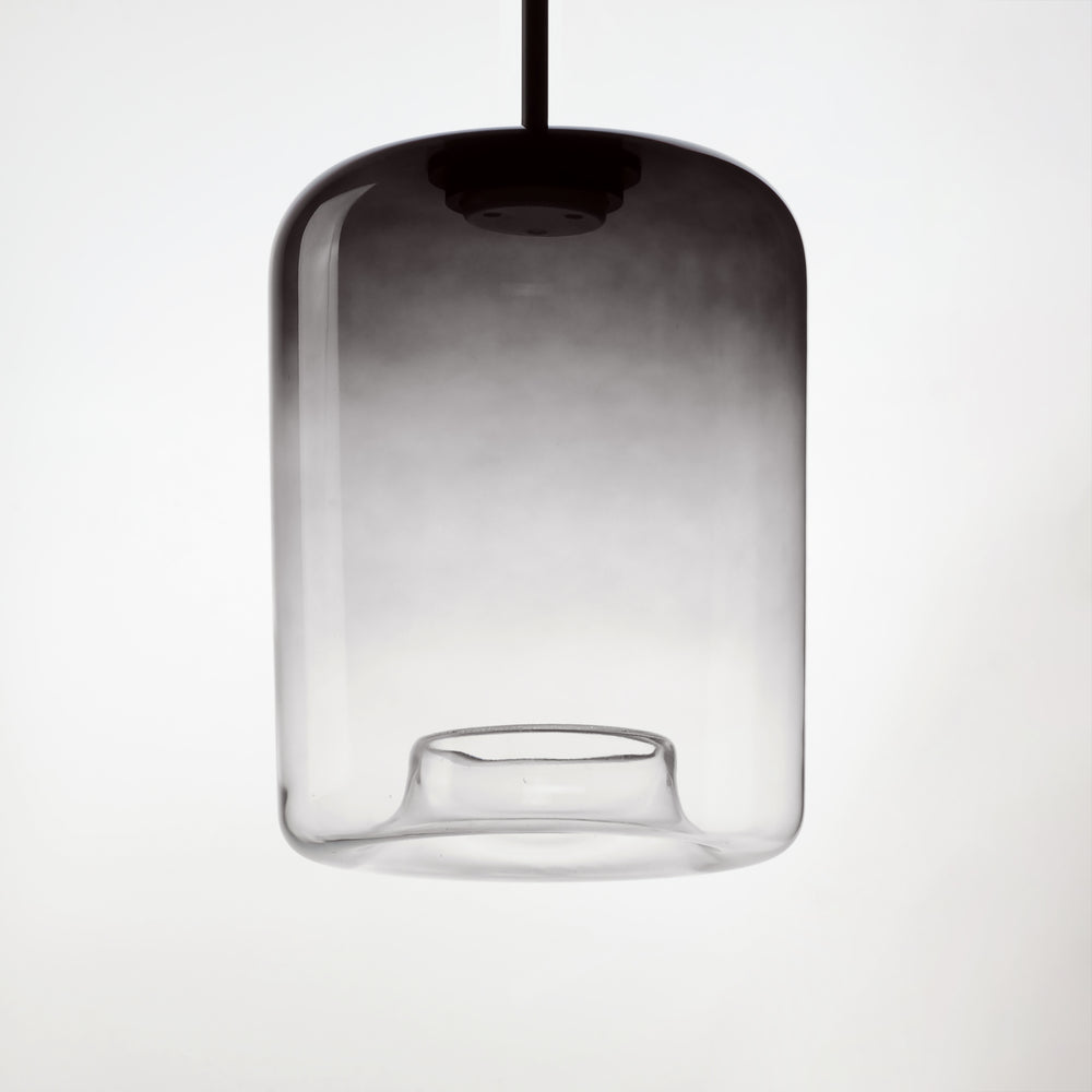 Bombona 12" x 16" LED Pendant by ET2 Lighting, styled view 1