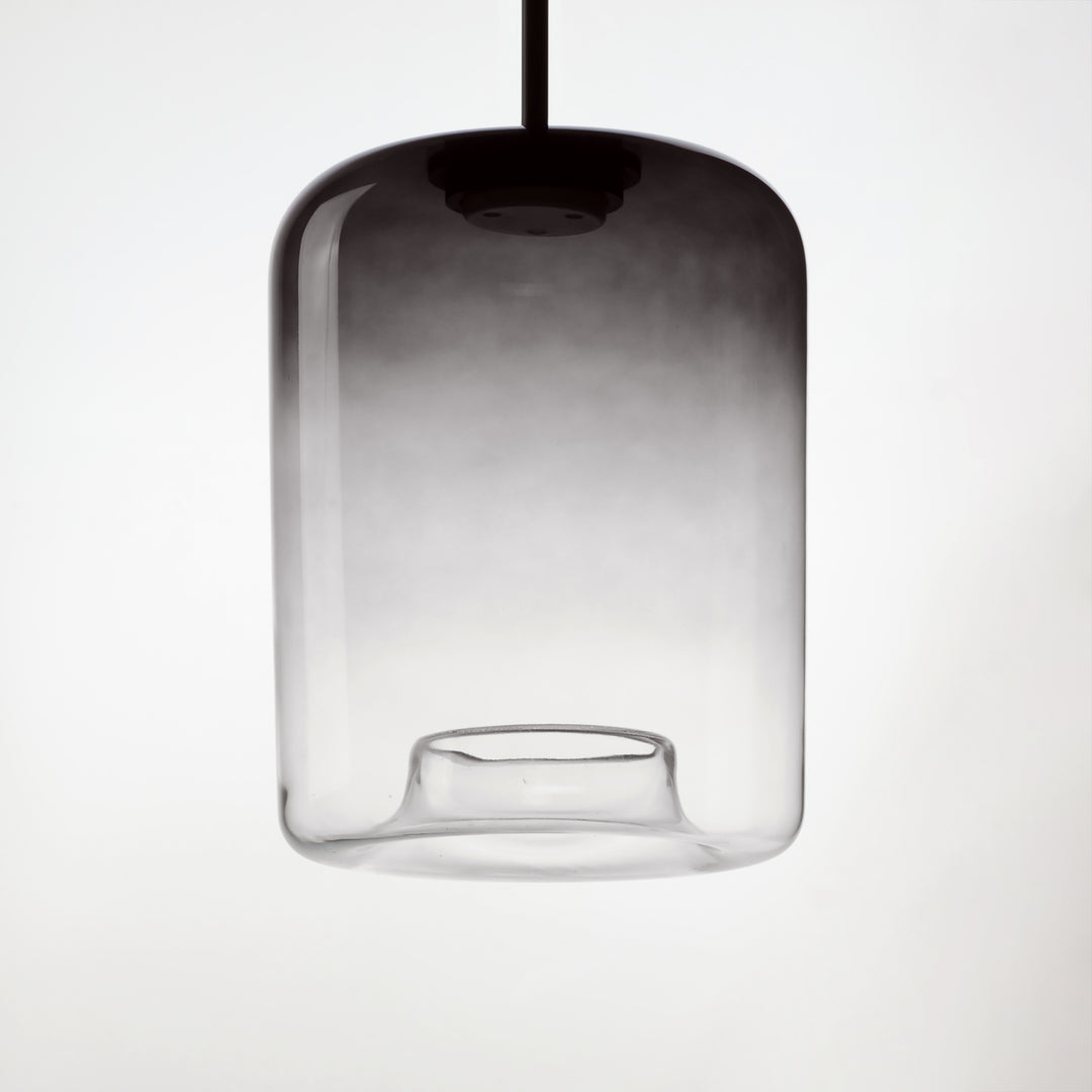 Bombona 12" x 16" LED Pendant by ET2 Lighting, styled view 1