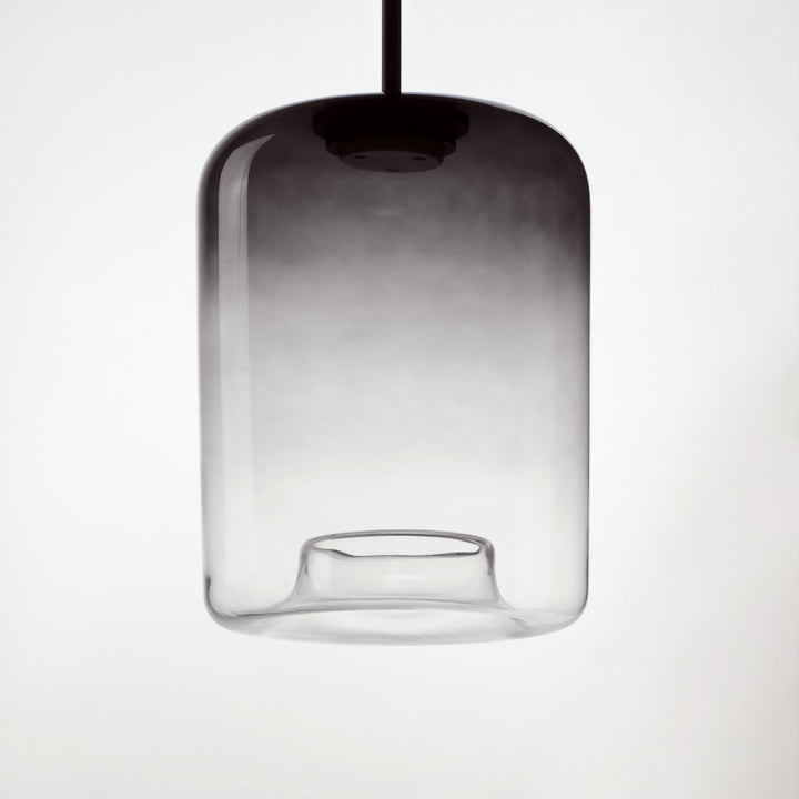 Bombona 12" x 16" LED Pendant by ET2 Lighting, styled view 1