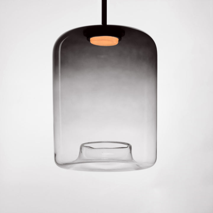 Bombona 12" x 16" LED Pendant by ET2 Lighting, styled view 2