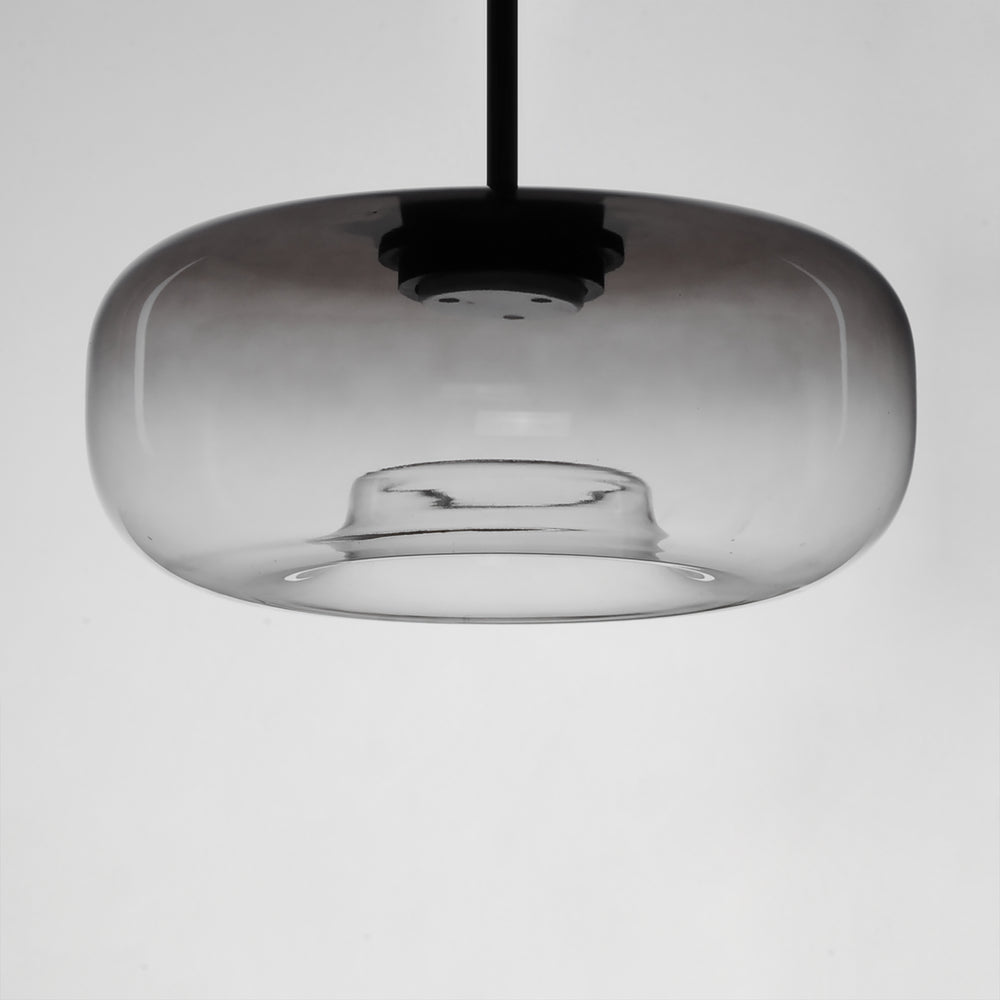 Bombona 16" x 7" LED Pendant by ET2 Lighting, styled view 1