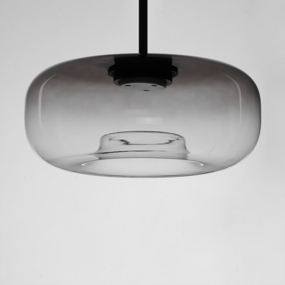 Bombona 16" x 7" LED Pendant by ET2 Lighting, styled view 1