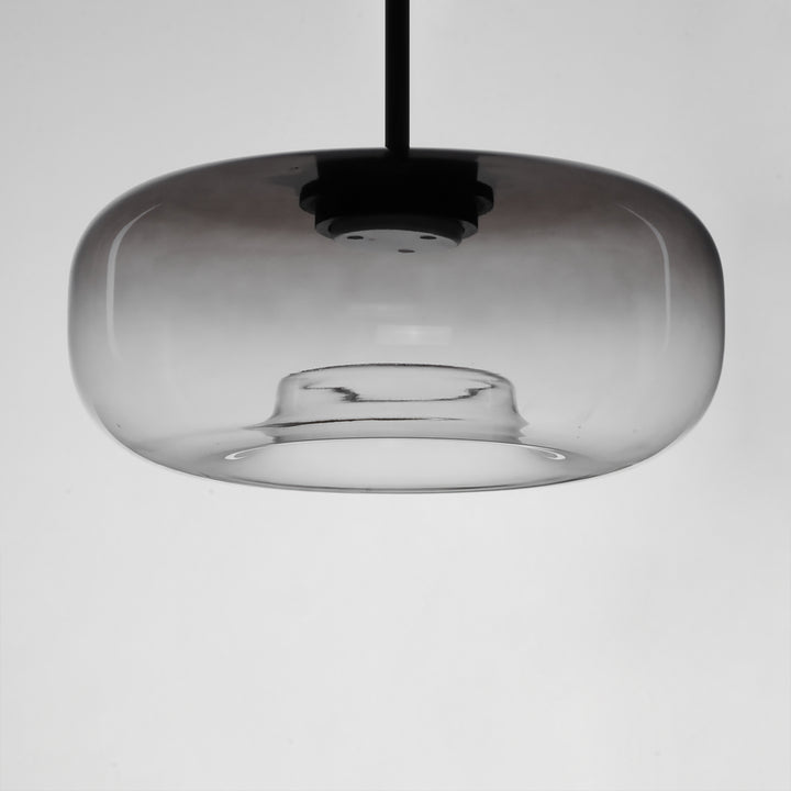 Bombona 16" x 7" LED Pendant by ET2 Lighting, styled view 1