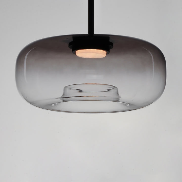 Bombona 16" x 7" LED Pendant by ET2 Lighting, styled view 2