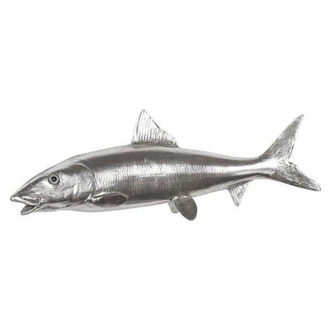 Bonefish Wall Sculpture, Resin, Silver Leaf Phillips Collection