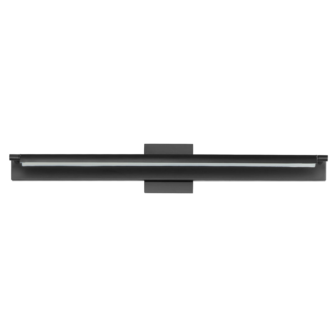 Bookkeeper 30" LED Picture Light by ET2 Lighting in Black, front view
