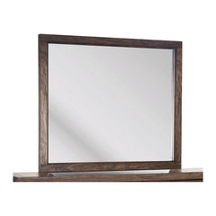 Boracay Landscape Mirror by Modus in Wild Oats Brown — on a white background