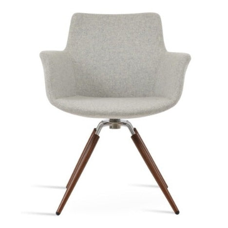 Bottega Carrot Swivel Armchair by Soho Concept
