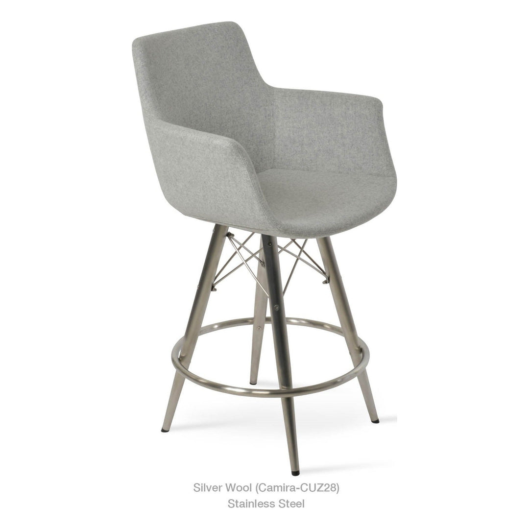 Bottega MW Stool — product (Taji-scaled UNIFORM v2)