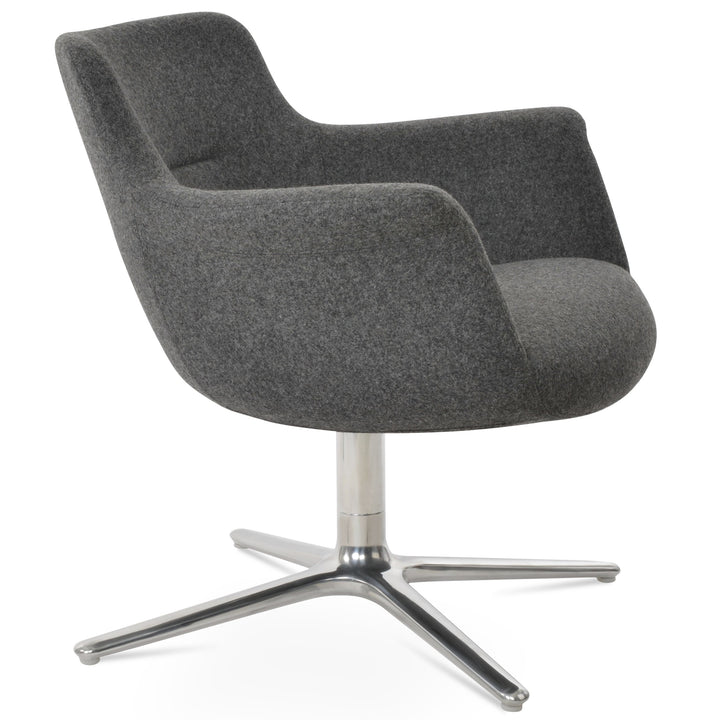 Bottega Lounge Oval Chair Soho Concept