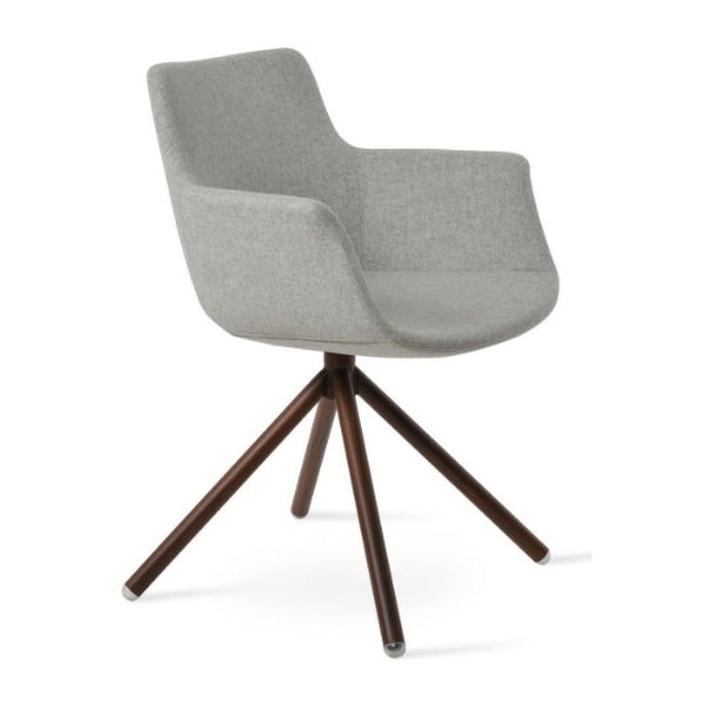 Bottega Stick Swivel Armchair