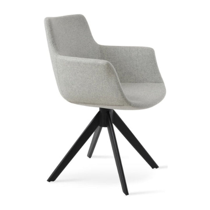 Bottega Sword Swivel Armchair