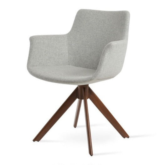 Bottega Sword Swivel Armchair by Soho Concept