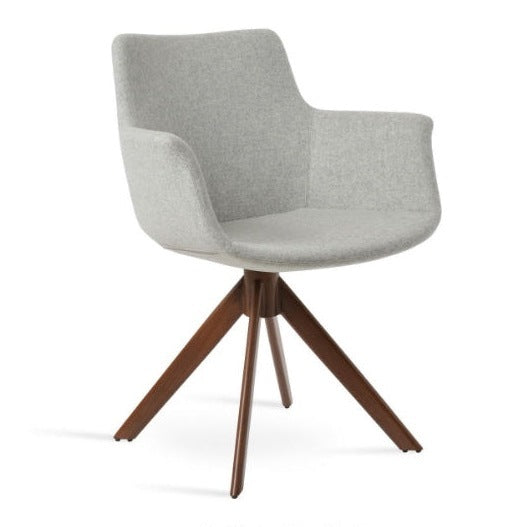 Bottega Sword Swivel Armchair