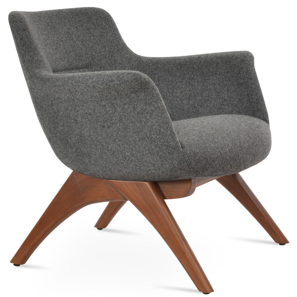 Bottega X Wood Lounge Chair Soho Concept