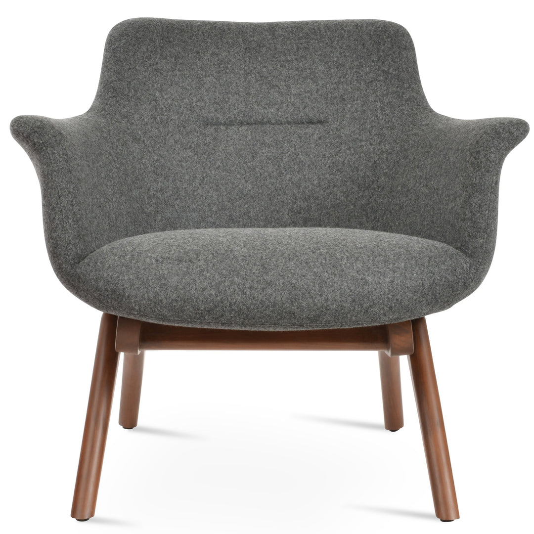 Bottega X Wood Lounge Chair Soho Concept
