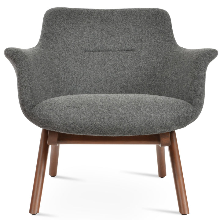 Bottega X Wood Lounge Chair Soho Concept