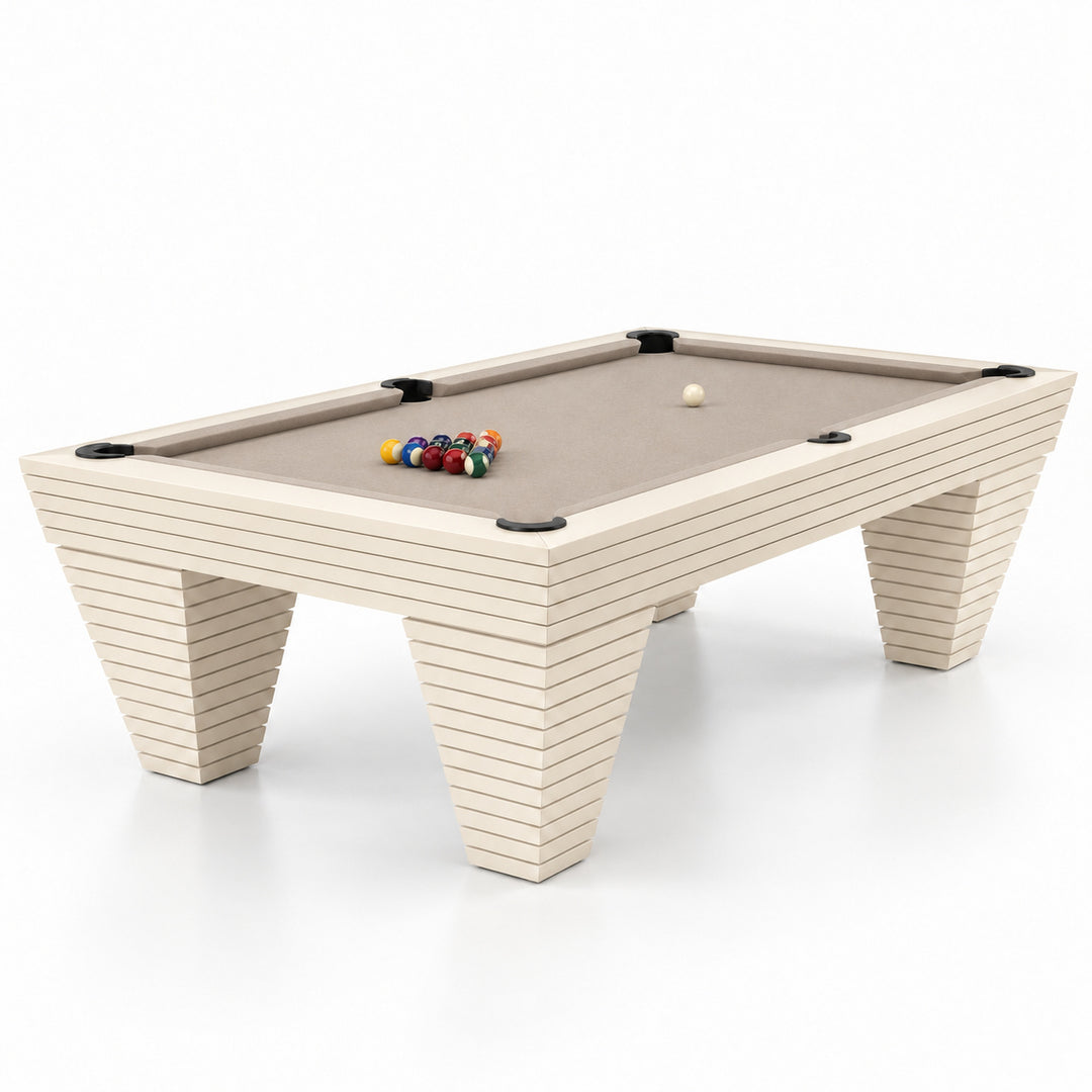 Boulder pool table - Warm Ivory 