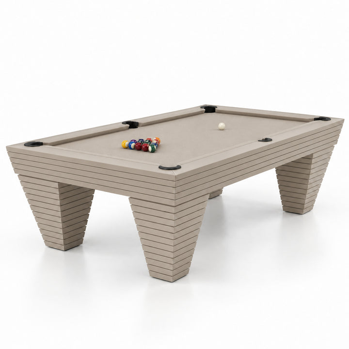 Boulder pool table - Warm Greige 