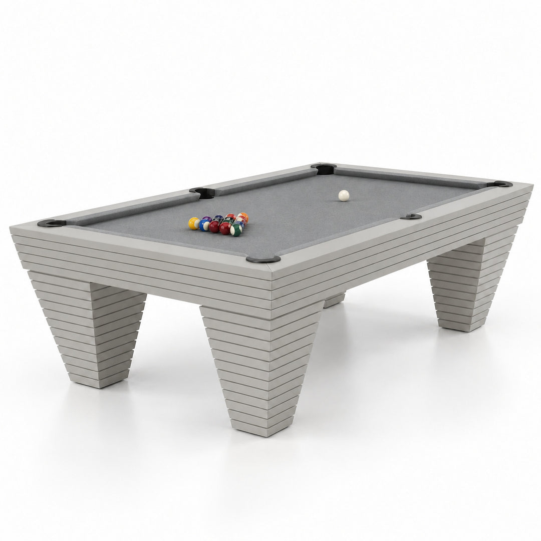 Boulder pool table - Stone Gray 