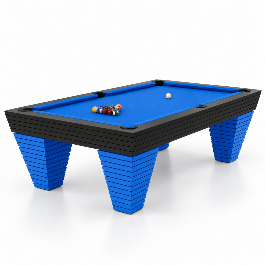 Boulder pool table - Electric Blue 