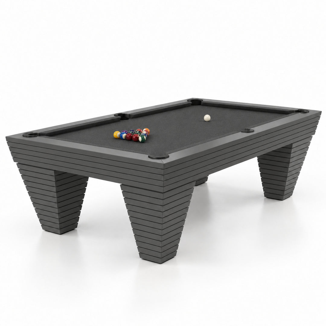 Boulder pool table - Graphite 