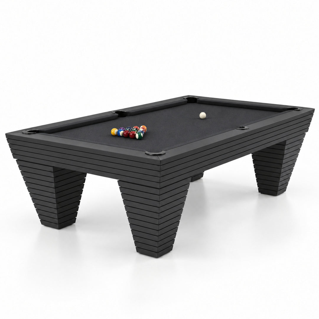 Boulder pool table - Charcoal 