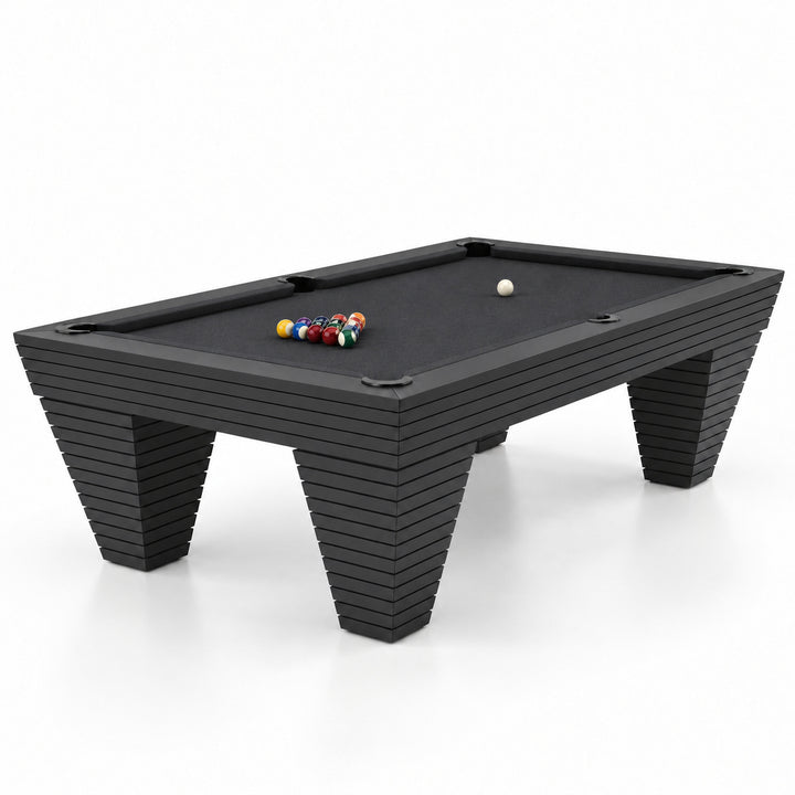 Boulder pool table - Charcoal 