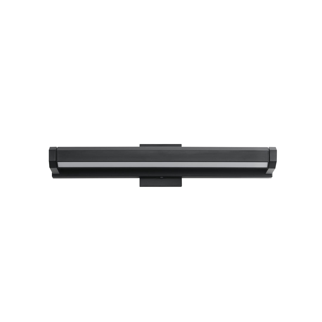 Braque 23" LED Picture Light by ET2 Lighting in Black, front view