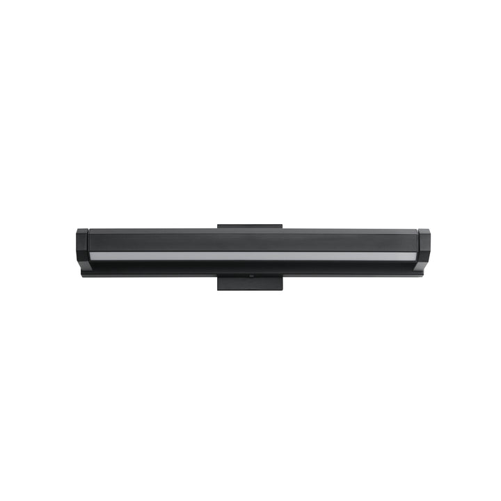 Braque 23" LED Picture Light by ET2 Lighting in Black, front view