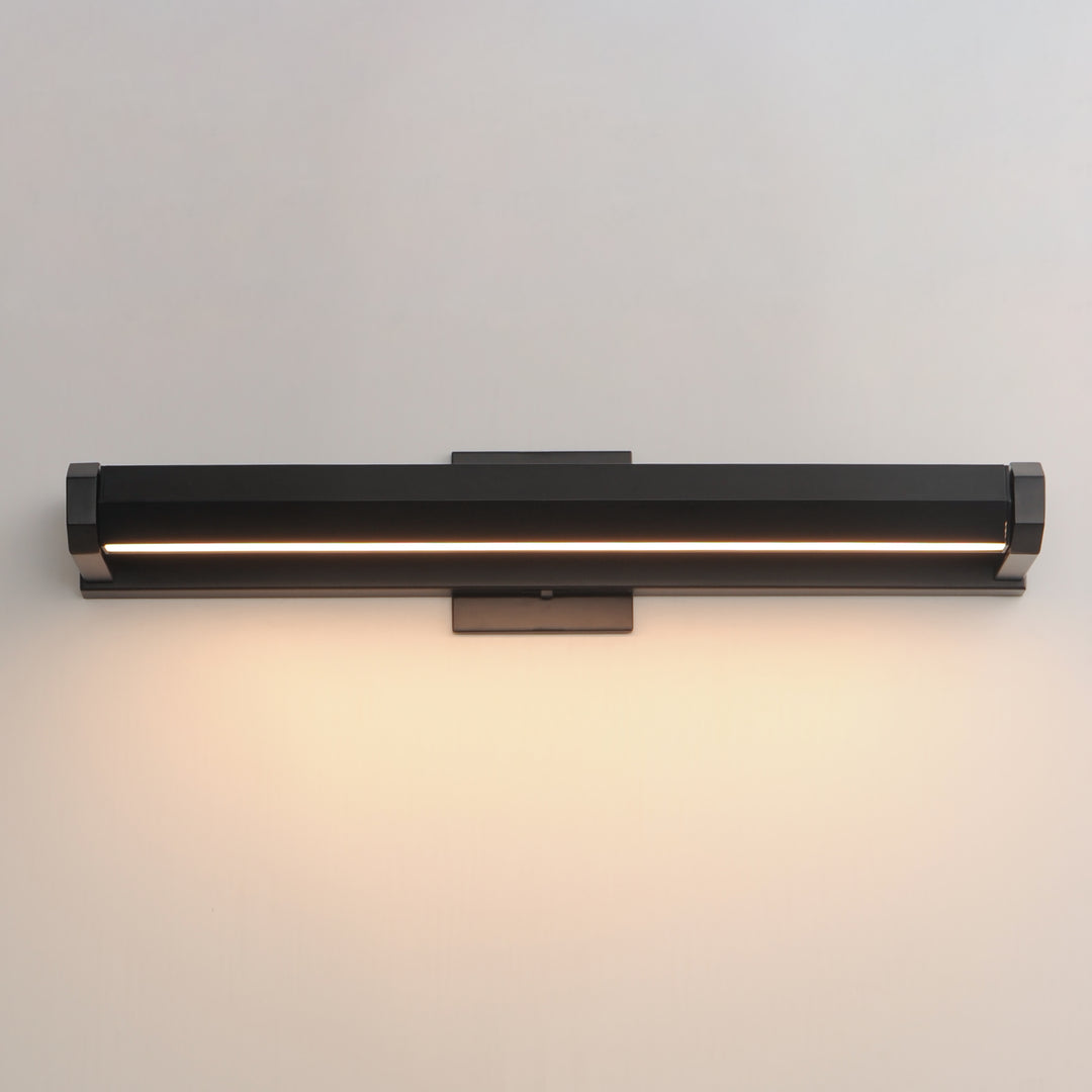 Braque 23" LED Picture Light by ET2 Lighting, styled view 2