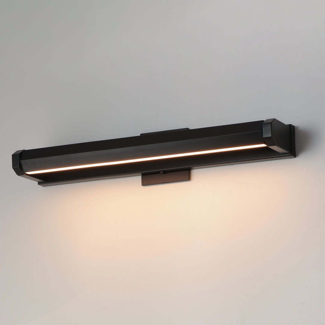 Braque 23" LED Picture Light by ET2 Lighting, styled view 3