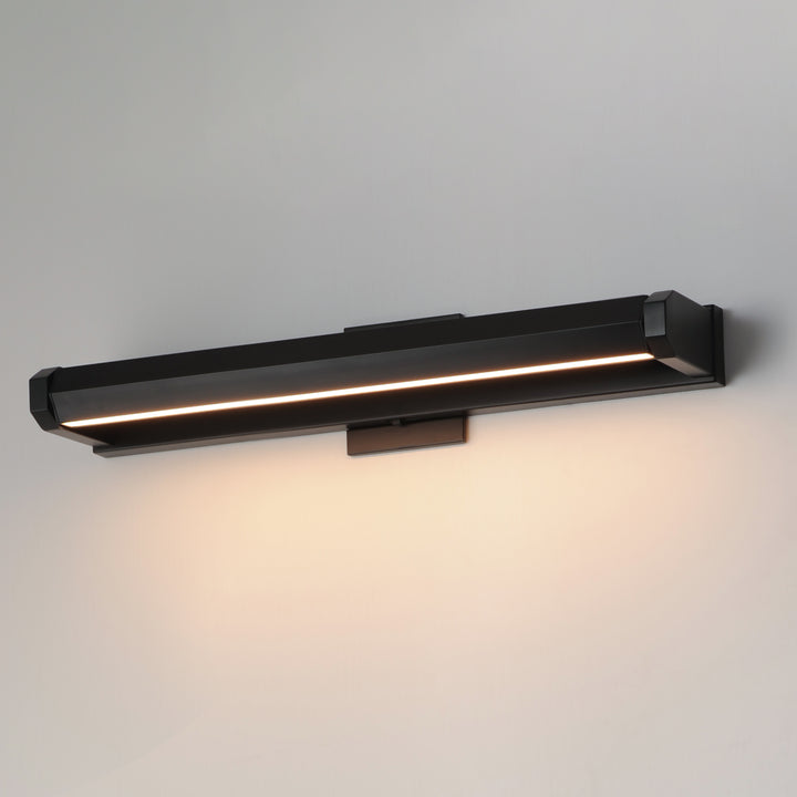Braque 23" LED Picture Light by ET2 Lighting, styled view 3