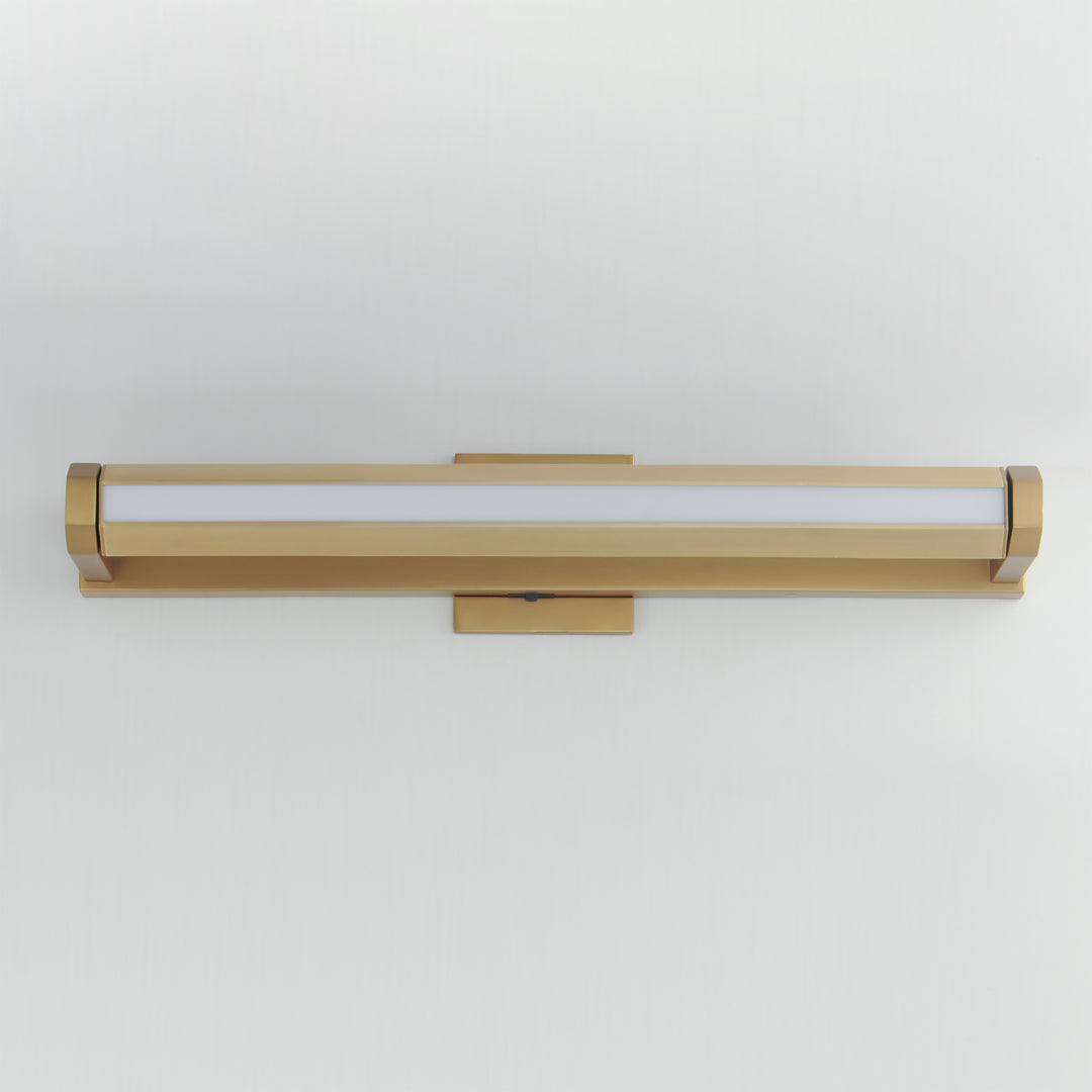 Braque 23" LED Picture Light by ET2 Lighting, styled view 5