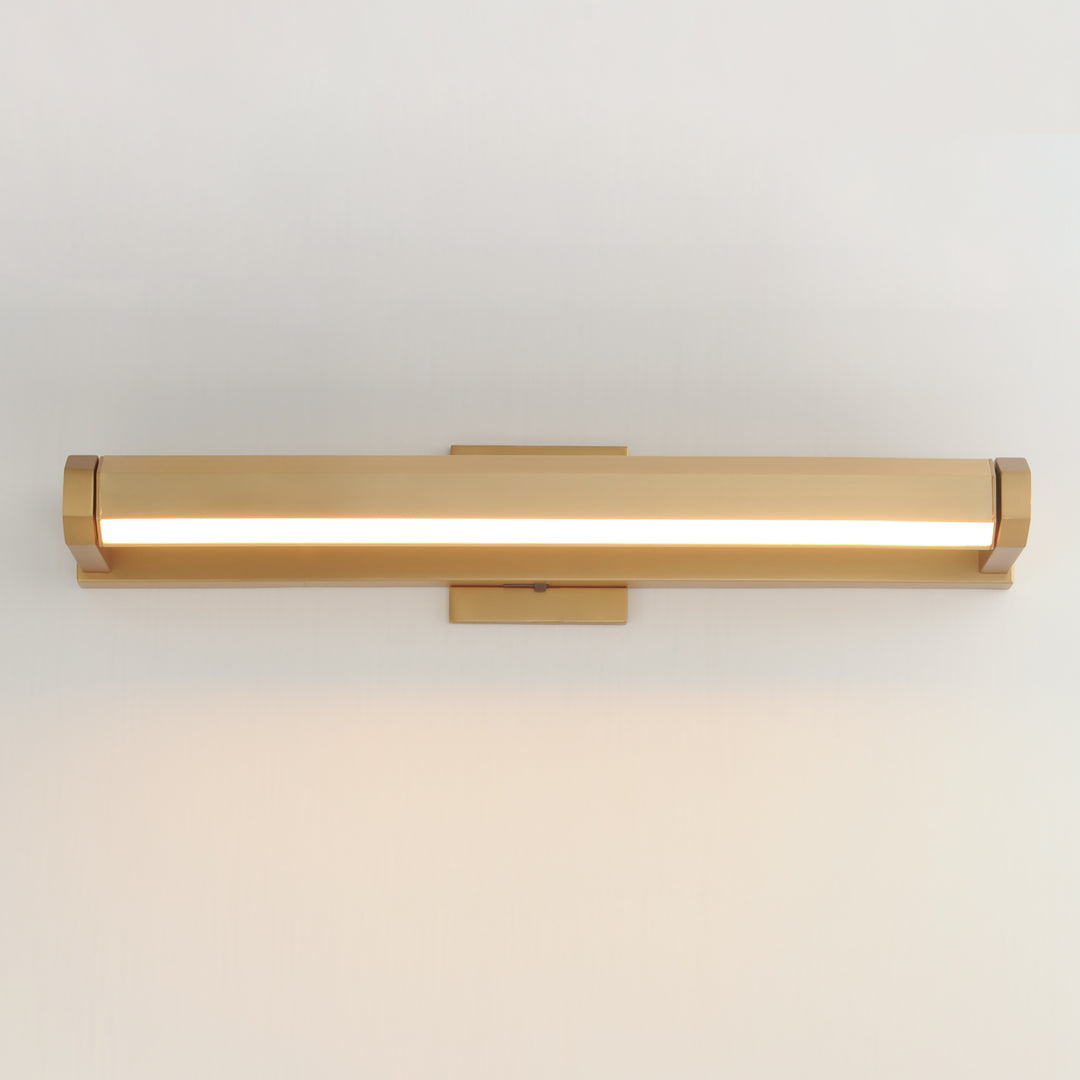 Braque 23" LED Picture Light by ET2 Lighting, styled view 6