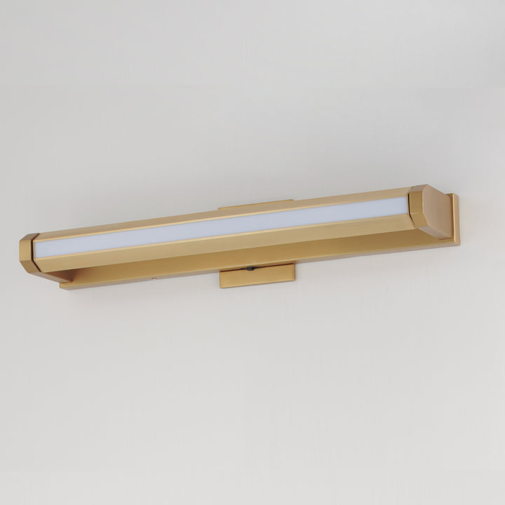 Braque 23" LED Picture Light by ET2 Lighting, styled view 8