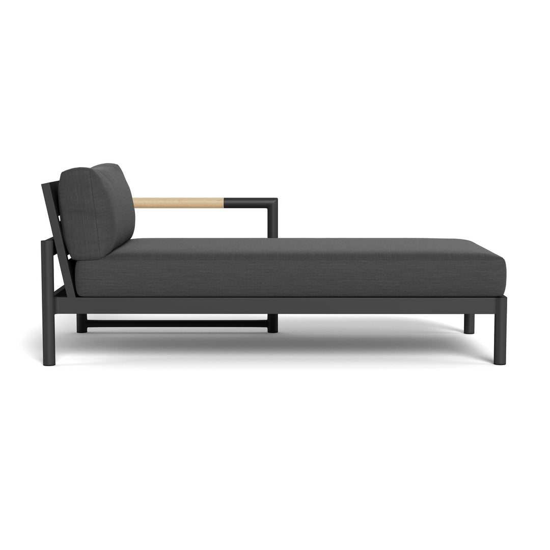 Breeze XL Aluminum Chaise Right by Harbour