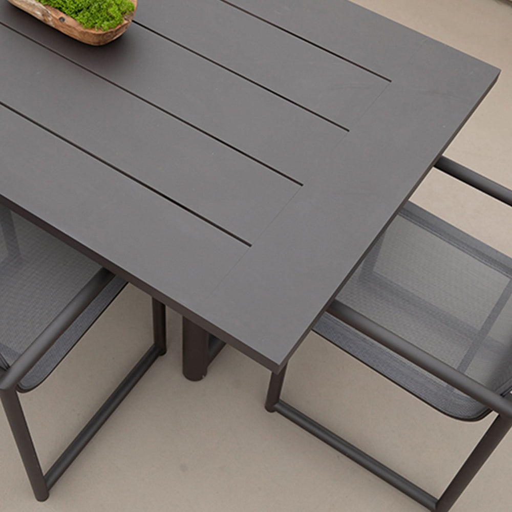 Breeze XL Aluminum Dining Table 79" by Harbour lifestyle 1
