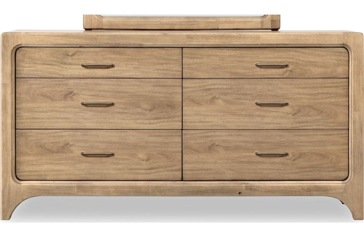 Brentwood Dresser in Brioche — on a white background