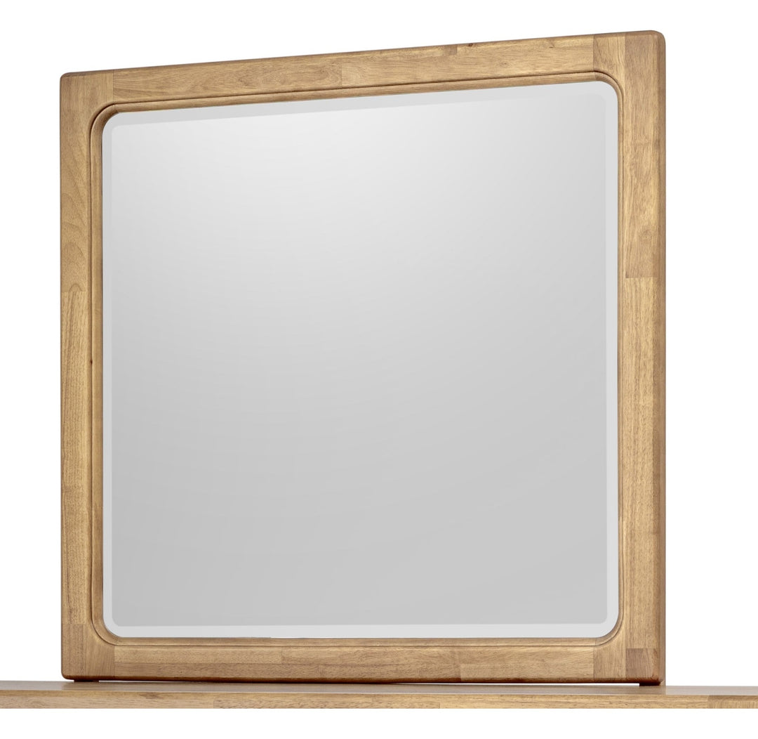 Brentwood Dresser Mirror in Brioche — on a white background