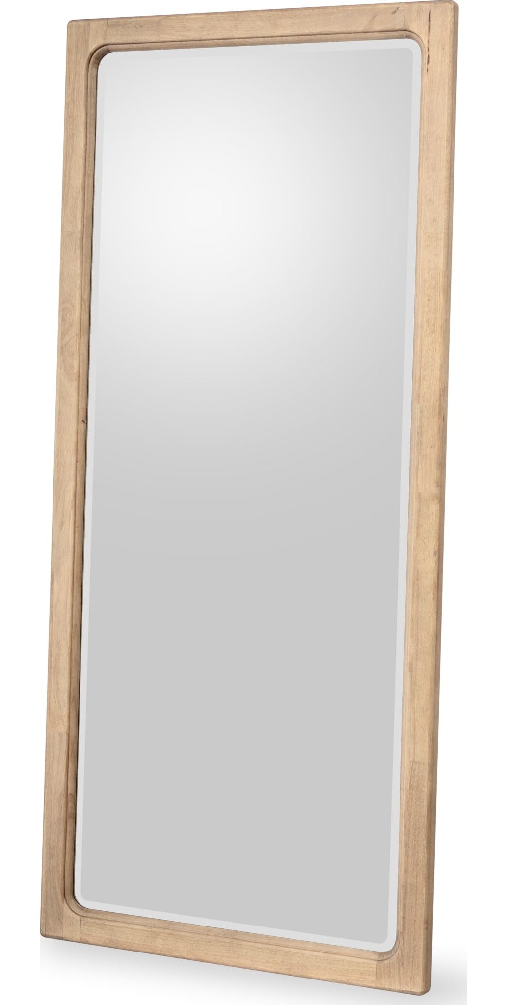 Brentwood Floor Mirror in Brioche — on a white background